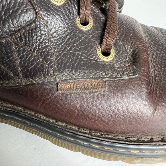 Dr. Martens Brighton Chukka Boots Brown Leather Mens - Picture 8 of 11